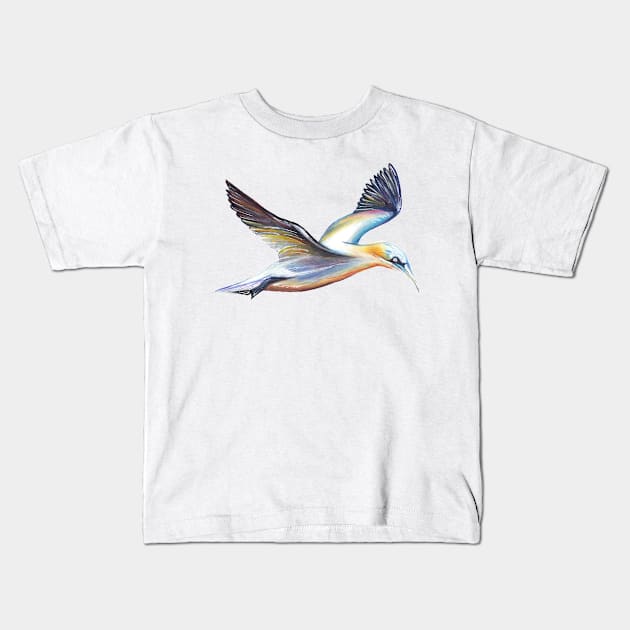 Gannet Kids T-Shirt by samanthagarrett